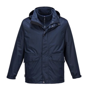 PARKA IMP/RESPIRAVEL 3 EM 1 AZUL ESCURO S507